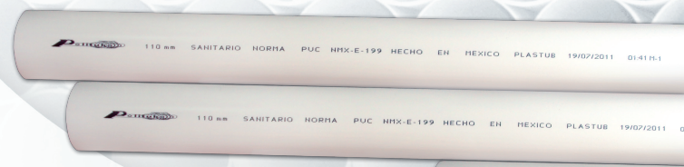 TUBO PVC 1 1/2 X 6 MTS (40MM) NORMA SANITARIO (TRAMO)