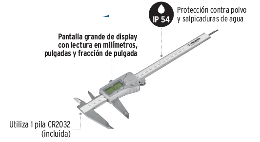 CALIBRADOR VERNIER DIGITAL