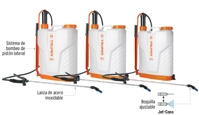 FUMIGADOR AGRICOLA 20LT FUM-20