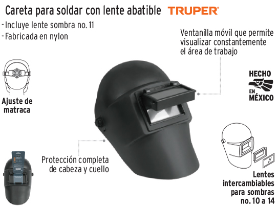 CARETA PARA SOLDAR CASO3