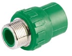 CONECTOR MACHO PPR 20MM 1/2