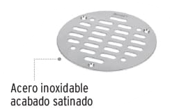 REJILLA ACERO INOXIDABLE REJI-5