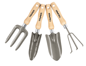 JUEGO DE 4 HERRAMIENTAS PARA JARDIN