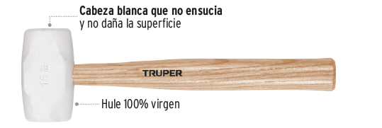MAZO DE HULE MH16