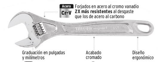 LLAVE PERICA 10''