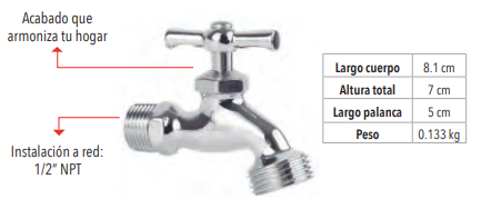 LLAVE P/MANGUERA