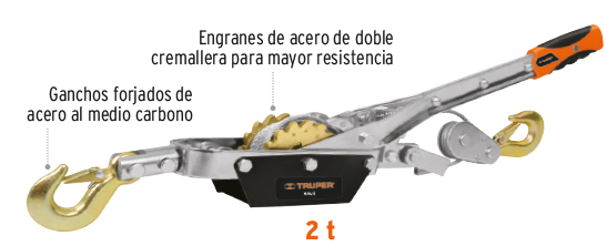 MALACATE 2 TONELADAS