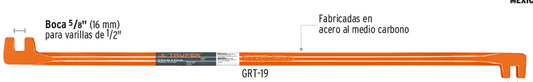 GRIFA DE DOS BOCAS 3/8 Y 1/2 GRT-19