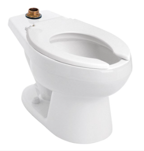 TAZA FLUXOMETRO ELONGADA BLANCO TZF-NAO