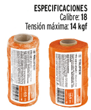 HILO PARA ALBAÑIL HIL-65 BCO
