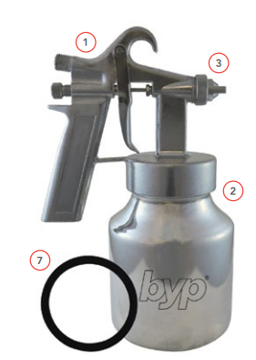 PISTOLA PARA PINTAR 100 PSB
