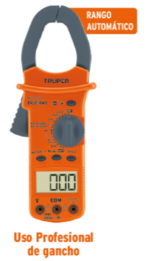 MULTIMETRO DIGITAL GANCHO MUT-202