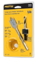 KIT PARA INSTALAR CERRADURAS KIT3P