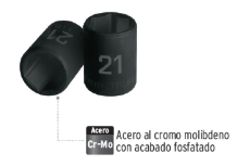 DADO IMPACTO D-7436-H 1 1/8