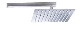 REGADERA 8" CUADRADA ANTISARRO 7007 ALAN