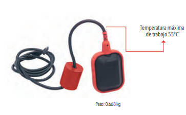 FLOTADOR ELECTRONICO 4004-FE P/TINACO