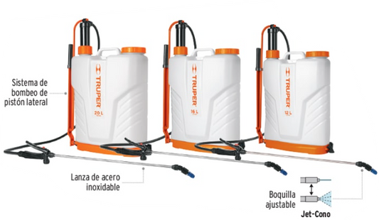 FUMIGADOR AGRICOLA 20LT FUM-20