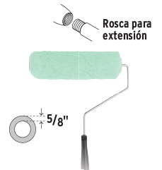 RODILLO 9'' ROPI-915
