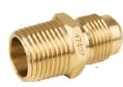 NIPLE TERMINAL DE LATON 3/8 X 1/2 CLG412