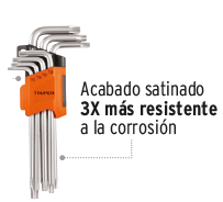 LLAVE TORX CON ORGANIZADOR TORX7L