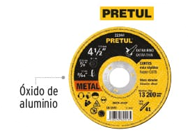 DISCO CORTE METAL DICOF-4510P