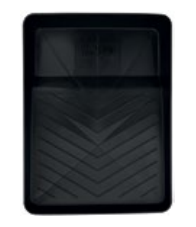 CHAROLA ECONOMICA NEGRA 9'' CSU9