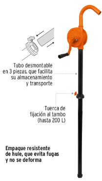 BOMBA EXTRACTORA PARA TAMBOR
