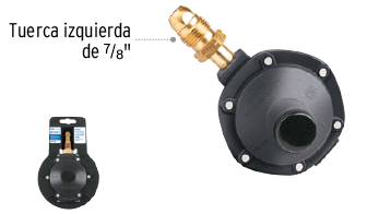 REGULADOR PARA GAS 1 VIA RG100