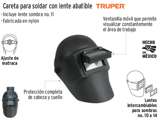 CARETA PARA SOLDAR CASO3
