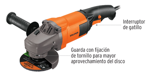 ESMERILADORA ANGULAR 4-1/2 ESMA412A10