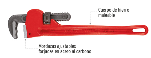 LLAVE STILSON 10'' STI-10P PRETUL