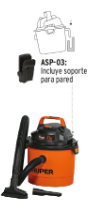 ASPIRADORA DE 3 GALONES ASP103