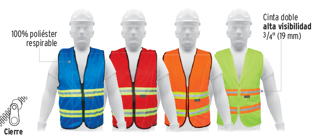CHALECO DE SEGURIDAD AMARILLO