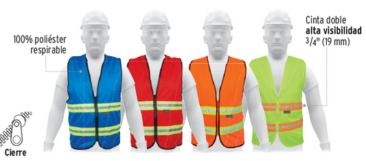 CHALECO DE SEGURIDAD AMARILLO
