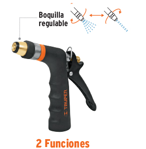 CHIFLON PISTOLA METALICO