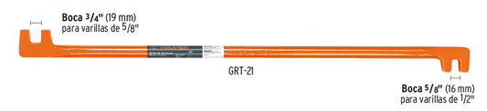 GRIFA DE DOS BOCAS 5/8 Y 3/4 GRT-21