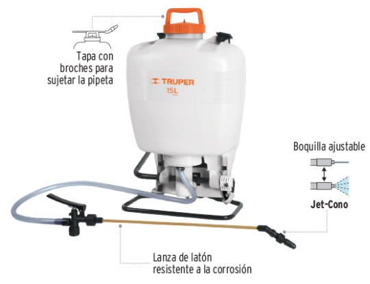 FUMIGADOR MOCHILA 12 LTS