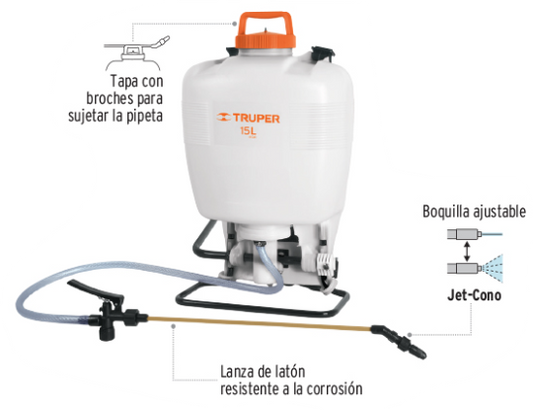 FUMIGADOR MOCHILA 12 LTS