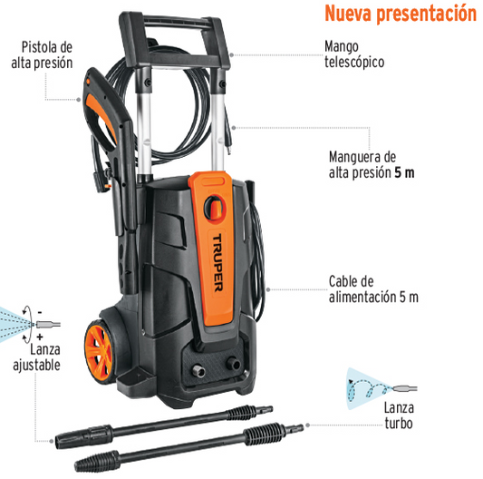 HIDROLAVADORA ELECTRICA 2000PSI