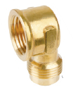 CODO ESTUFA LATON 3/8 X 1/2