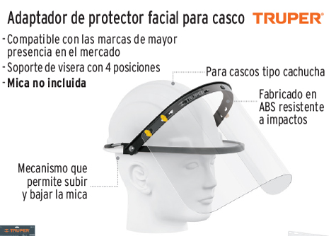 CARETA PROTECTOR FACIAL