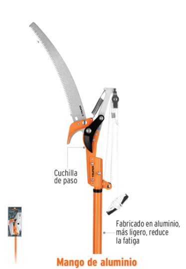 CORTADOR RAMAS ALTAS MANGO TELESCOPIO
