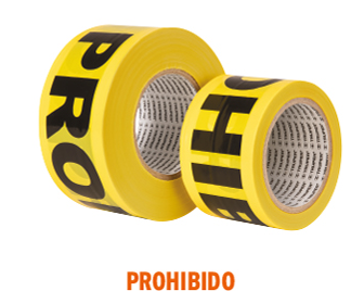 CINTA DELIMITADORA PROHIBIDO