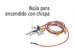 TERMOPAR T. FLAUTA CON BUJIA TEPAR-60FB