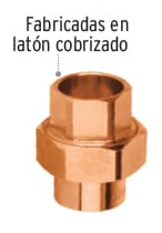 TUERCA UNION COBRE 1'' CC-973B