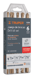 JUEGO BROCA PARA CONCRETO 6 PZ