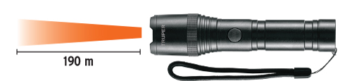 LINTERNA LED RECARGABLE LIRA-650