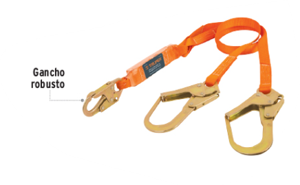 LINEA DE VIDA C/2 GANCHOS 1.8MTS