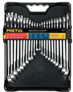 JUEGO LLAVE COMBINADA 22PZS J-2022-MP