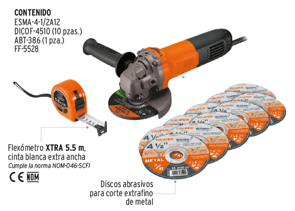 COMBO ESMERILADORA